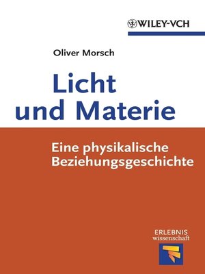 cover image of Licht und Materie